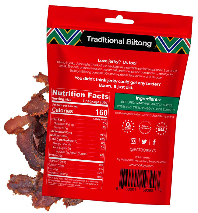 Traditional Biltong - 10-Pack – Boikey’s